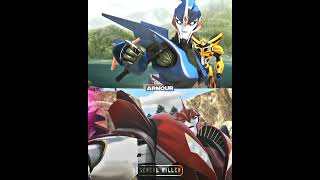 Arcee vs Knockout  Transformers Prime [upl. by Yuh]