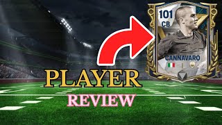 101 OVR Fabio Cannavaro Review  Ea fc mobile 24  Italy CB [upl. by Anaic339]