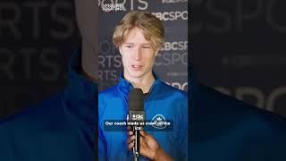 Figure skater Stephen Gogolev reveals his favourite cheat meal whats hes afraid of and more [upl. by Lanni]