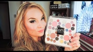 First Impression  Look  EM by Michelle Phan  The Life Palette  Party Life [upl. by Nivloc795]