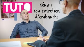 TUTO 4  Réussir son entretien dembauche [upl. by Marilin]