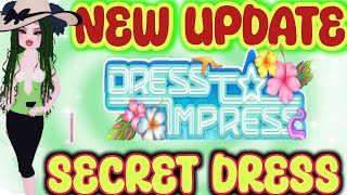 NEW UPDATE BIG FASHION ANOTHER SECRET DRESS TO IMPRESS DIFFERENT OUTFITS ROBLOX [upl. by Ario]