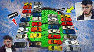 IMPOSSIBLE PARKOUR WITH CASETOO PEOPLE DO NOT COMPLETE THIS RACE casetoogta5 gta5 [upl. by Nibur913]