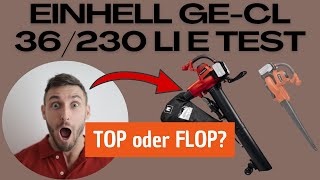 Einhell GECL 36230 Li ESolo Test Erfahrungen Review [upl. by Nwahsirhc146]