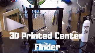 3D Printed Center Finder [upl. by Raney]