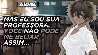 Ficando com a sua professoraBlack Asmr [upl. by Auqined163]