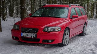 2006 volvo v70 r II passion red 296 hp visual review interior exterior [upl. by River28]