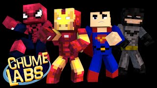 Minecraft MELHOR SUPERHERÓI DE TODOS Chume Labs 2 76 [upl. by Chura]