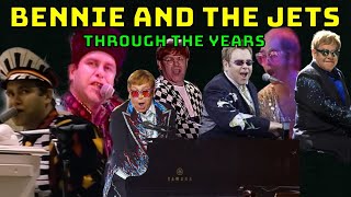 Elton John  Bennie and the jets  Through the years 19732022 [upl. by Patin595]