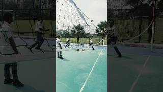 volleyball lesson 😀shorts youtubeshorts sports volleyball trending viralshort [upl. by Lucina]