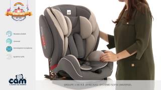 Siègeauto REGOLO Isofix groupe 123 de CAM [upl. by Kcim]