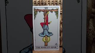 Hanged Man Tarot Meaning majorarcana perspective selfmastery wisdom lookwithin conciousness [upl. by Anitak840]