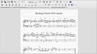 Backing Chords 2015 [upl. by Otokam]