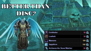 The Incredible HolyDisc Priest Hybrid Spec Explained WOTLK [upl. by Ahsienod]