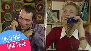 Un gars une fille  saison 01 épisode 30  au téléphone [upl. by Yrot]