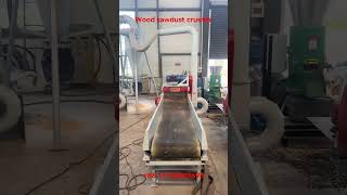 Wood sawdust crusher [upl. by Chelsie]