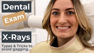 Dental Exam Types of XRAYS when you VISIT the DENTIST amp 4 Tricks to AVOID gagging [upl. by Filemon]