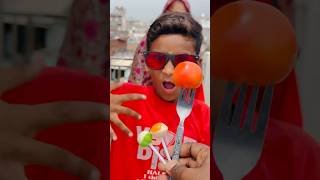 Aha Tamatar Bade Majedaar 🍅😋🍦shorts [upl. by Bak458]