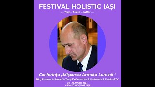 Cristian Harnau Conferinta Festival Holistic Iasi Aprilie wwwradueventsro [upl. by Nitsur80]