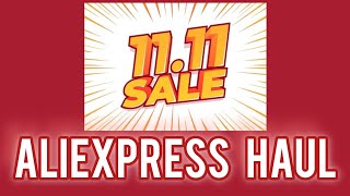 I Tested AliExpress 1111 Sale for CHEAPEST Prices [upl. by Egin]