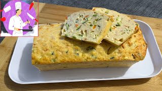 Recette facile de terrine de saumon merlu et petits légumes [upl. by Hsirahc]