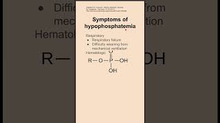 Symptoms of hypophosphatemia [upl. by Joly]