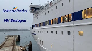 Brittany Ferries  Bretagne  St Malo to Portsmouth [upl. by Atinauj]