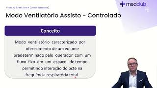 Modo ventilatório controlado VS assistidocontrolado [upl. by Monarski]