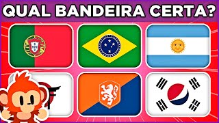 🚩 QUAL É A BANDEIRA CORRETA 🚩QUANTAS BANDEIRAS VOCÊ ACHA QUE ACERTA [upl. by Nova9]