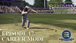 DON BRADMAN CRICKET 14  CAREER MODE 17  RISKY BUSINESS [upl. by Oirromed]