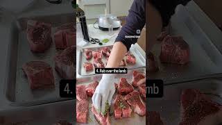 Make fabulous lamb chops with these easy steps recipeideas lamb grilling [upl. by Asikal]