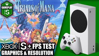 Trials of Mana  Xbox Series S Gameplay  FPS Test [upl. by Asilem]