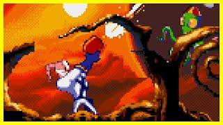 Earthworm Jim 2 1995  Mega DriveGenesis  NTSCU [upl. by Rambow]