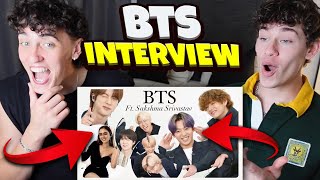 South Africans React To BTS ft Sakshma Srivastav INTERVIEW [upl. by Barden]