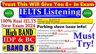 IELTS LISTENING PRACTICE TEST 2024 WITH ANSWERS  11112024 [upl. by Ynnob]