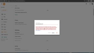 How to Add a Custom Domain to Your Blogspot Blog StepbyStep Guide [upl. by Nivanod]