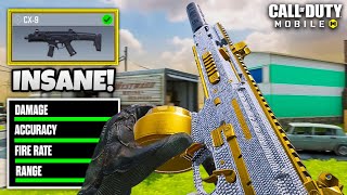 The CX 9 Best quotInsanequot GunsmithLoadout Class Setup  Fast ADS  No RECOIL High Accuracy S11 CODM [upl. by Arbma825]