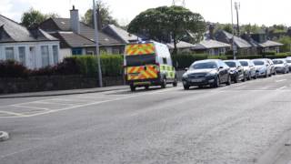 Scottish Ambulance Service Peugeot Boxer Responding [upl. by Ahsenak]