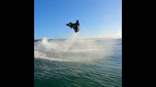 Seadoo spark Trixx wave jumping [upl. by Aihsein73]