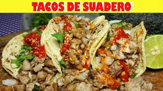 Como hacer Tacos De Suadero Como los de la calle [upl. by Etrem]