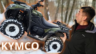 KYMCO MXU 550  SZYBKI WYPAD DO LASU [upl. by Diskin]