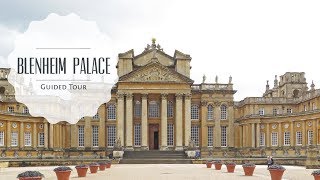 Blenheim Palace Guided Tour  in Oxfordshire England [upl. by Puto]