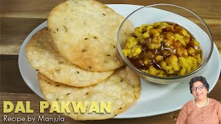 How to make Dal Pakwan  Sindhi Dal Pakwan  Dal Pakwan breakfast  Spicy Dal Pakwan [upl. by Reivax]