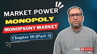 Market Power Monopoly and Monopsony  Chapter 10 [upl. by Aicemaj951]