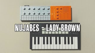 SEQTRAK Nujabes  Lady Brown  Cover w Launchkey Mini MK3 [upl. by Weeks]