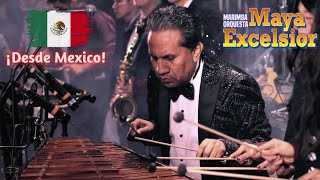 Bailando en Tercera Dimensión  Marimba Orquesta Maya Excélsior 2021 desde Santa Rita Chiapas Mexico [upl. by Norvun]