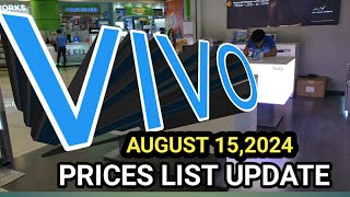 VIVO PRICE LIST UPDATE AND PRICE DROP Y100V305GY18Y28Y03V30e5GV30Pro5G [upl. by Ennyl937]