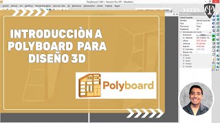 🔴1 Introducción de Polyboard para Diseño 3D quotCREACIÓN RÁPIDA DE MUEBLES quot [upl. by Milty]