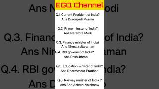 Prime minister of india gkquestion generalknowledge shorts [upl. by Ydnac]