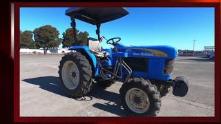 TRACTOR NEW HOLLAND T1510 141604 [upl. by Filia]